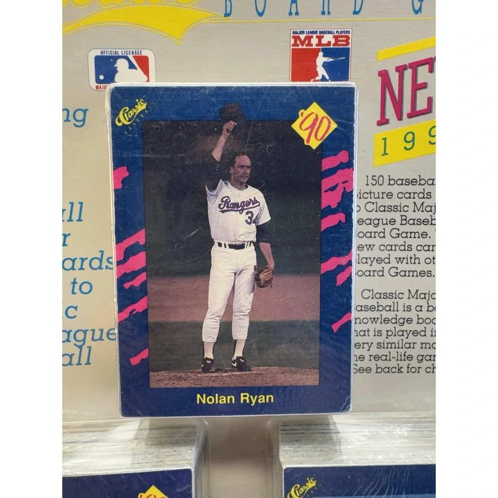 1990 Classic Major League Baseball 150-Card Set with Board Game New Sealed